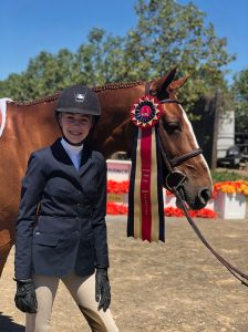 Margaret Sweeney and Polly Sweeney's Duet Reserve Champion Small Junior Hunter 2019 Giant Steps Charity Classic