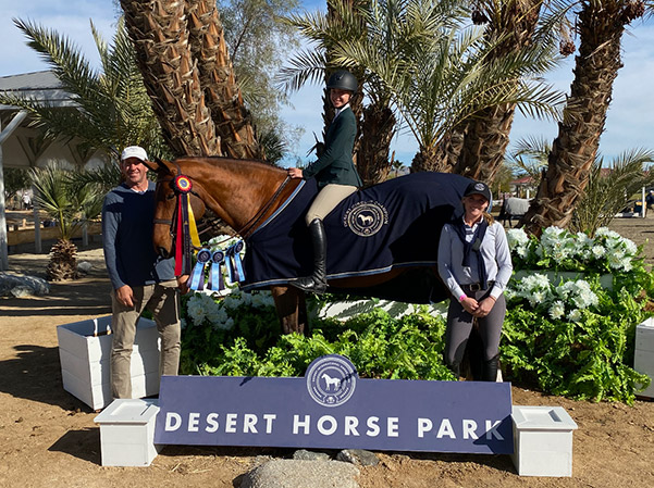 Gable Gering and Decklin Champion Equitation 12-13 2020 Desert Circuit, Week 1