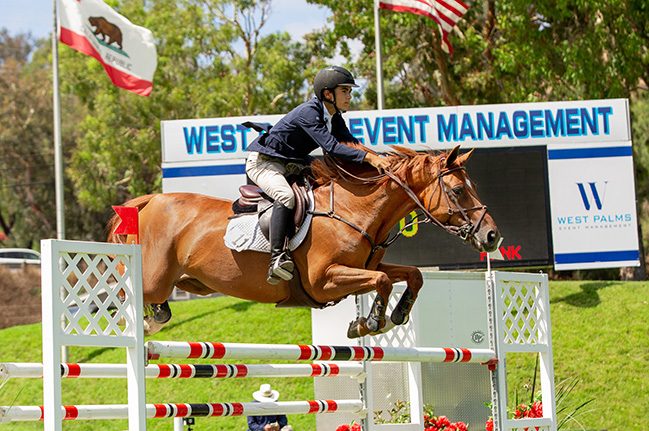 Trent McGee and Boucherom 2020 Del Mar Summer Classic Photo by Sara Shier Photography