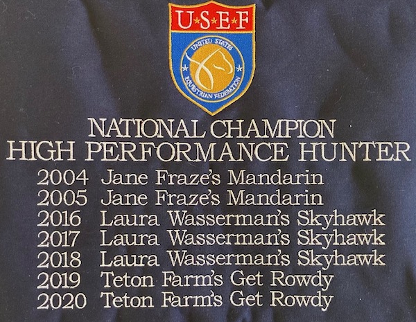 USEF National Champions High Performance Hunter: Mandarin, Skyhawk, Get Rowdy