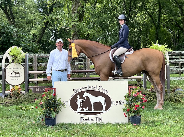 Willow Nauber and The Entrepreneur 2023 Brownland Farm Horse Show Franklin, TN