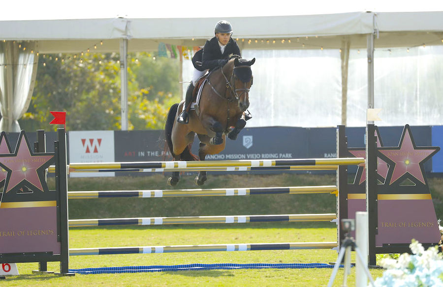 Trent McGee and Caracas Intl Jumping Festival Grand Prix, 1.50m 2023 Blenheim EquiSports Photo by McCool