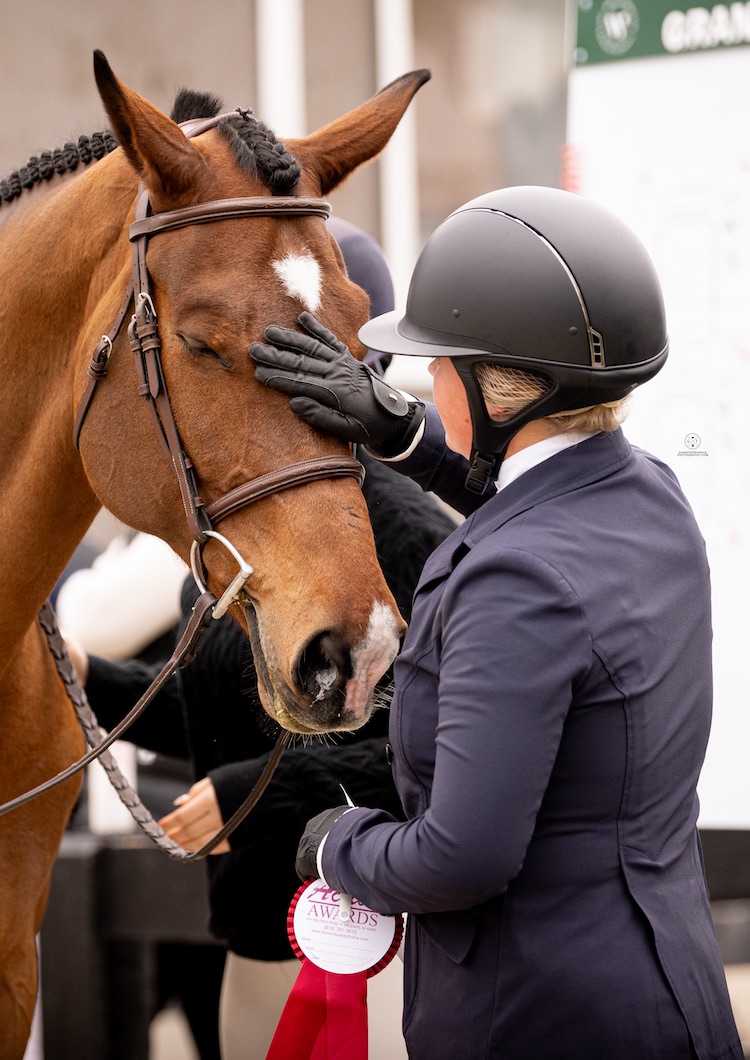 Violet Tatum with Beatrise, owned by Orpen Horses