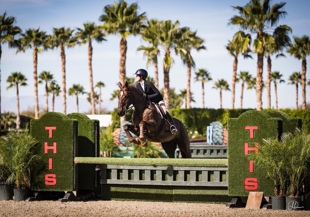 Willow Nauber and Pistachio Equitation and Medals 2024 Desert Circuit Photo by Lindsey Long