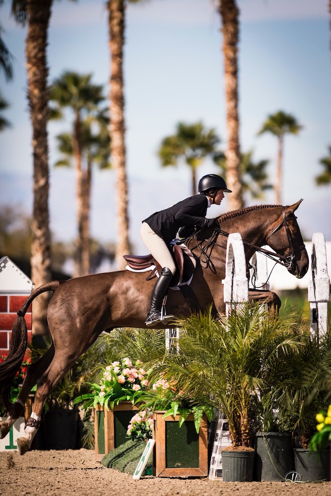 Willow Nauber and Pistachio Equitation and Medals 2024 Desert Circuit Photo by Lindsey Long